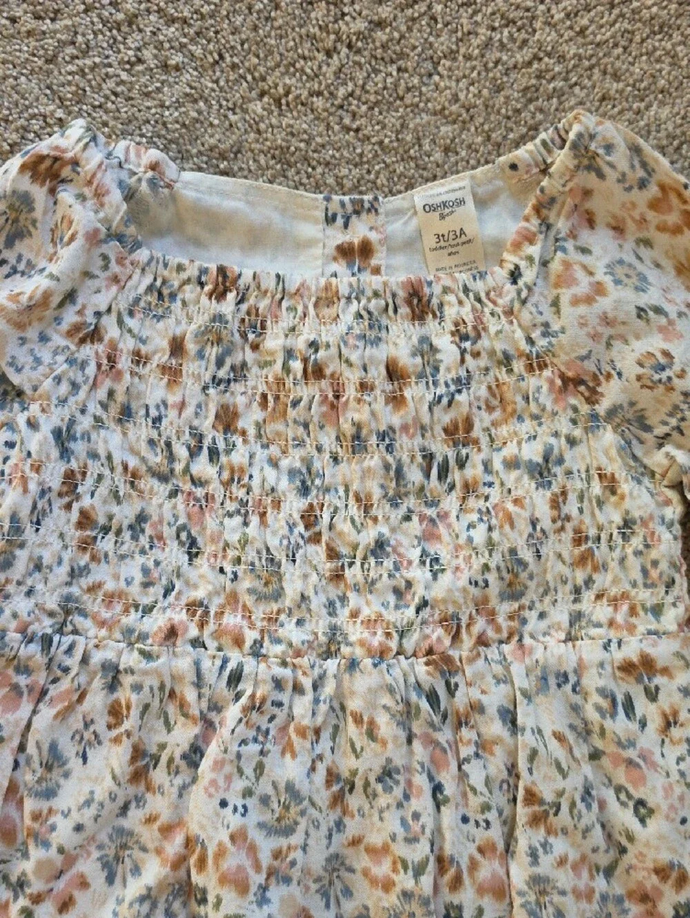 OshKosh Bgosh light floral